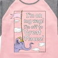 thumbnail image 3 of Dr. Seuss - I'm On My Way - Toddler And Youth Raglan Graphic T-Shirt, 3 of 5