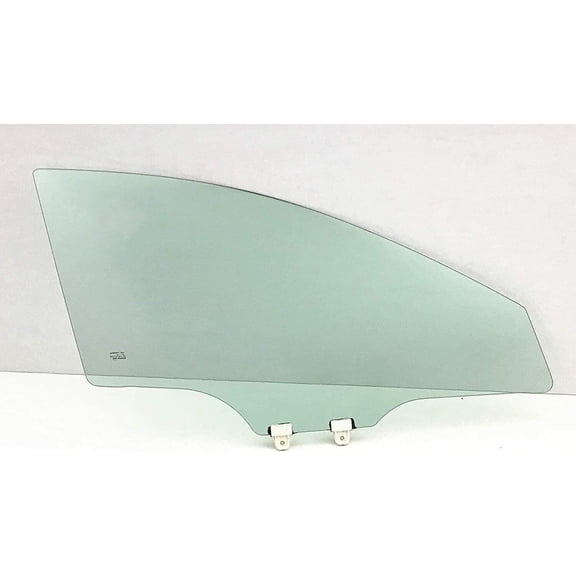 Passenger Right Side Front Door Window Door Glass Compatible with Mazda 3 2014-2018 Models