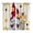 Beige, variant on 2 Panels Kitchen Tier Curtains 39 Inch Length, Gnomes Daisy Farmhouse Grommets Window Treatment Curtain, Pastoral Vintage Garden Floral Thermal Curtains Drapes for Living Room/Bathroom