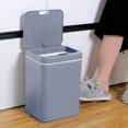 thumbnail image 4 of Bote de basura inteligente perfecl 14L Plástico Impermeable para hogar oficina, 4 of 8
