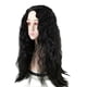 thumbnail image 3 of Peluca de pelo largo y rizado, permanente de maíz, pelo rizado pequeño, fibra química, tocado-negro TUNC Sencillez, 3 of 4