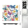 thumbnail image 2 of Bathroom Scale, Highly Accurate Digital Body Scale,Precisely Measures Weight up to 400 lbs-Colorful Butterflies And Flowers Pattern On White Background, 2 of 4