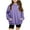Purple, variant on Girls Hoodies Kids Long Pullover Hooded Sweatshirt Long hoodies for Girls Hoodie Dress with Pockets for 5-14 Years Girls Streetwear Hoodie