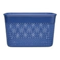 thumbnail image 4 of Life Story Lightweight Storage Woven Trendy Basket, 2 Pack, Blue, 4 of 5
