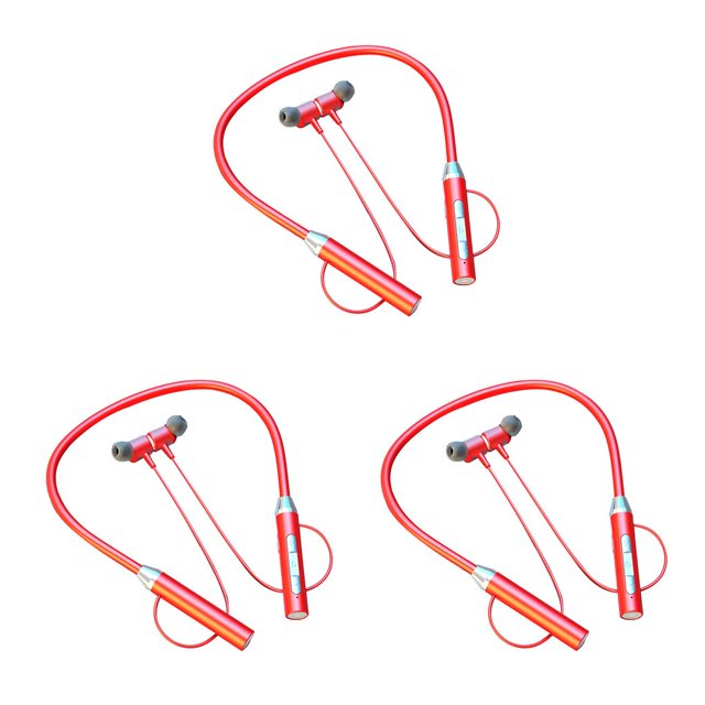 Seitruly Auriculares Auriculares Auriculares compatibles con Bluetooth Auriculares deportivos impermeables recargables Suministro de llamadas de voz para Type4 NO4