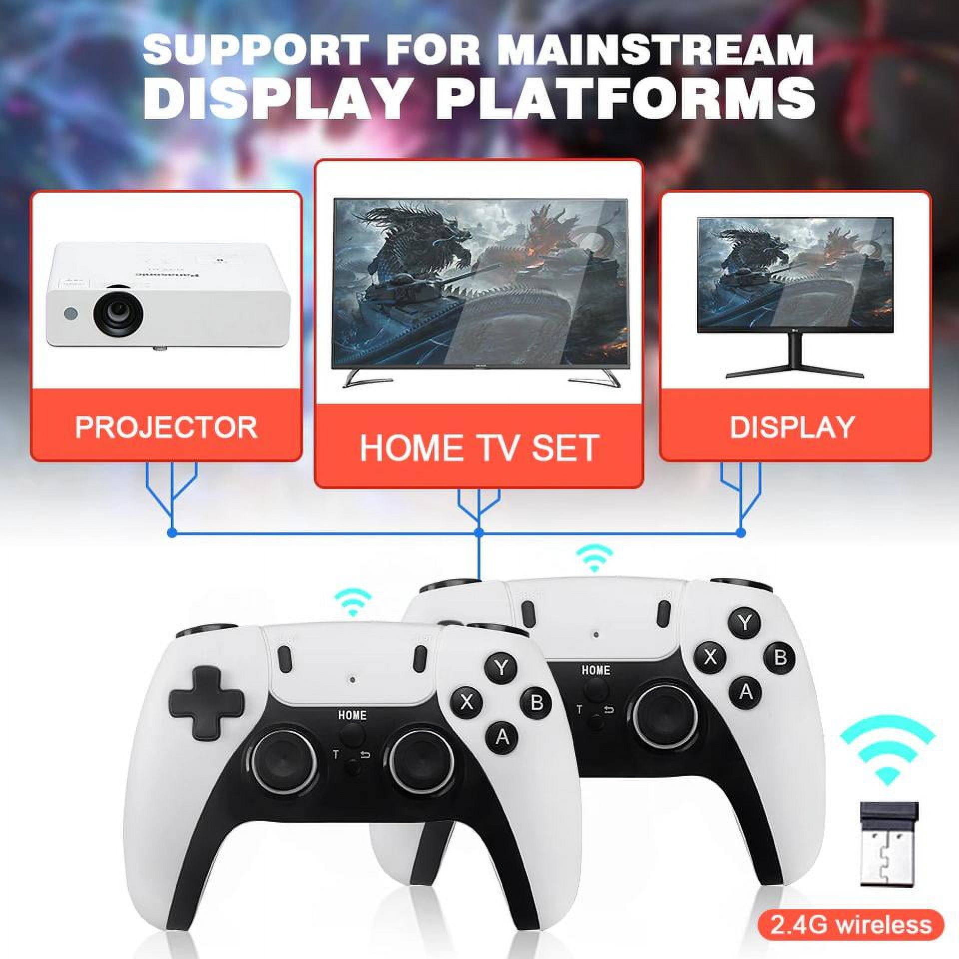 GD10 PRO Video Game Stick Console 2.4G Double Wireless Controller Game 4K 3D HD Home Game Console X2 PLUS PSP Game Console Wireless(256G)  1