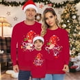 thumbnail image 2 of Gyexs Christmas Family Shirts - Christmas Shirts for Family Funny, Xmas Funny Holiday Pullover Tops Cozy Warm Winter Clothes (Kid, Red, 2-3 Years), 2 of 7
