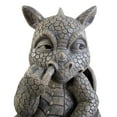 thumbnail image 3 of Statue de Jardin en Polyresine pour Bébé Dragon Décoration Extérieure, 3 of 3