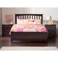 thumbnail image 4 of Mission Platform Bed with Flat Panel Foot Board and 2 Urban Bed Drawers in, Multiple Colors and Sizes, 4 of 7
