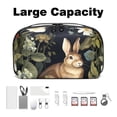 thumbnail image 3 of Rabbit Waterproof Oxford Fabric USB Case with Storage Pouch, Charger Case, Small Portable Storage Box, and Organizer - 5.9x9.44x3.14 in, 3 of 6