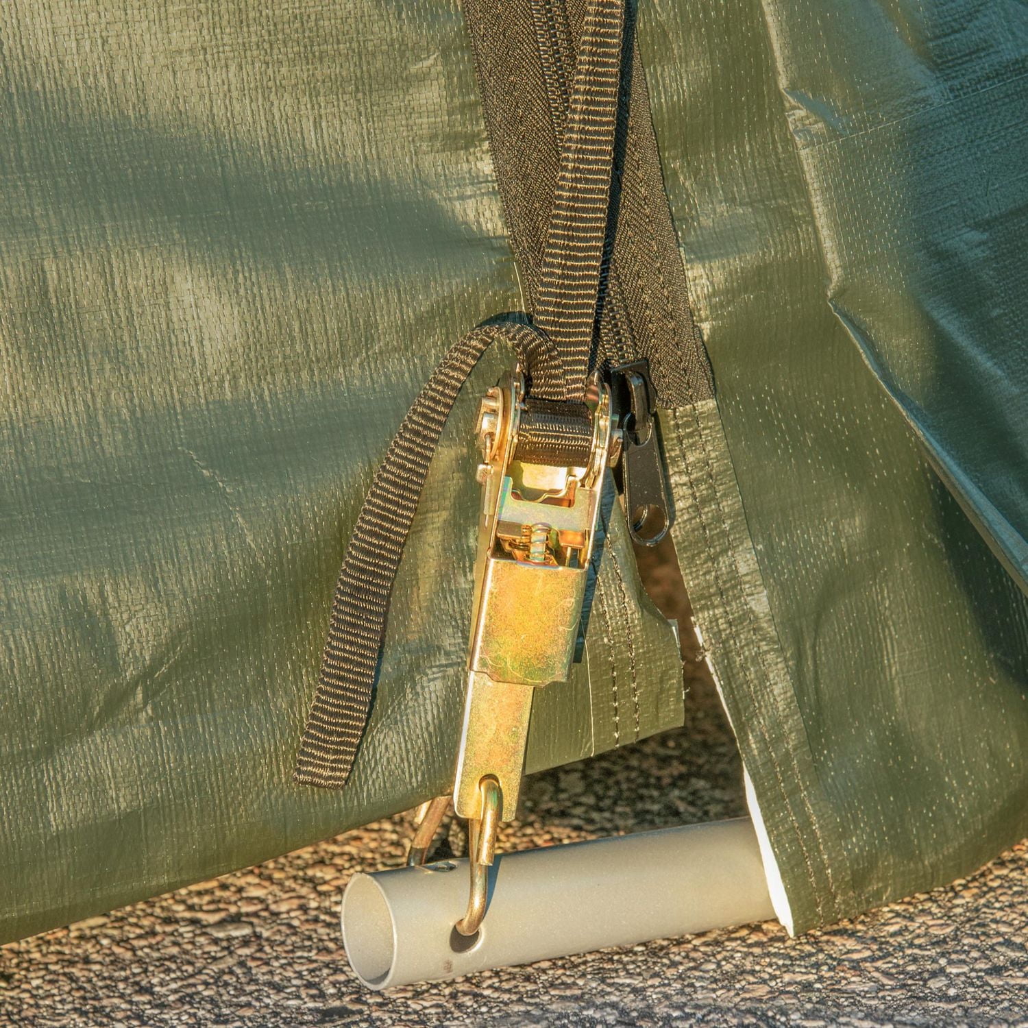 Arrow 10 x 14 x 6 ft Green Shed