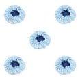 thumbnail image 3 of Transemion Hair Moisture Loss Breathable Children Satin Hair Bonnet Made With Satin light blue 5Set, 3 of 6