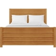 thumbnail image 4 of HomeStock Urban Oasis Wooden Platform Bedroom Set, 4 of 5