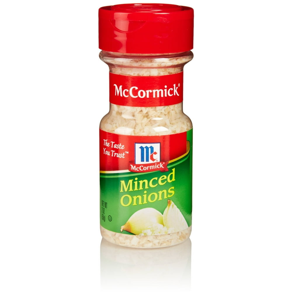 Dry Onion & Garlic Minced Onion, 2 OZ (Pack of 6)