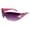 A-E, variant on Rimless Y2K Sunglasses Star Wrap Around Glasses 2000s Accessories for Women Men Pink Glasses Trendy Fashion Cool Shades