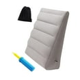 thumbnail image 4 of Almohada inflable almohada de almohadilla inflable con soporte de piernas ligeras almohadas livianas de la cama de inflación y deflación para acampar con bolsa de almacenamiento, 4 of 7
