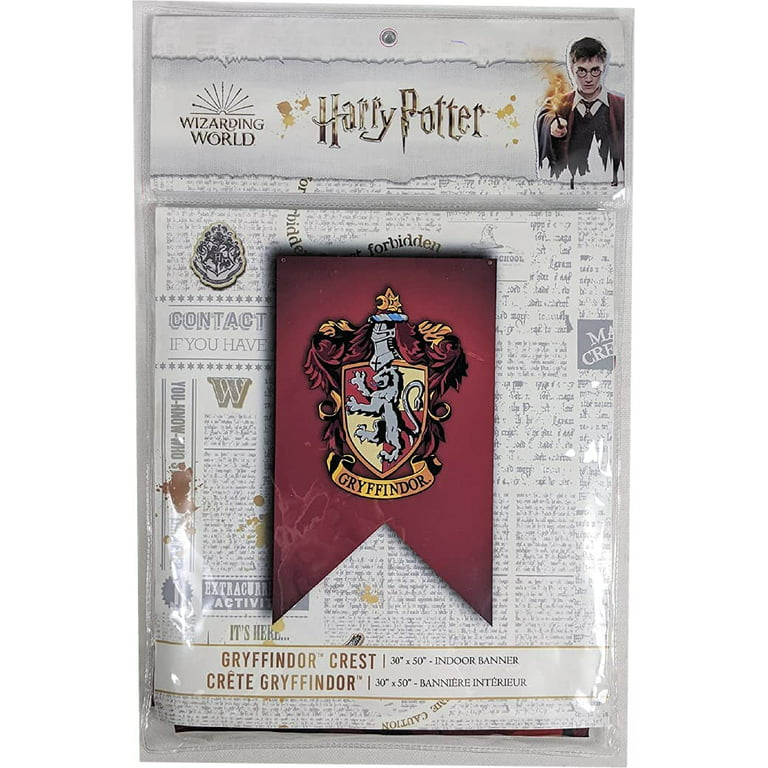 Harry Potter House Gryffindor 30x50 Fabric Banner 