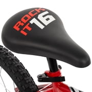 Huffy 16 Rock It Kids Bike, Fits Riders 42 - 48, Red, Youth, Boys