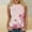 Pink, variant on QUNYINEY Tank Tops for Women Casual Sleeveless Crew Neck Floral Tops Loose Basic Summer Tank Tops