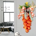 thumbnail image 4 of Colgante zanahoria flor decoración hoja simulación artificial decoración Pascua ventana jardín, 4 of 9