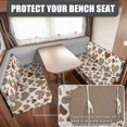 thumbnail image 2 of POLERO Non-Slip Polyester Fabric Camper Cushion Covers Compatible with Furniture RV, RV Dinette Cushion Covers for Sofa Bench, Loving 2 Pieces, 2 of 8