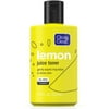 CLEAN & CLEAR Lemon Juice Facial Toner with Lemon Extract & Vitamin C, Alcohol-Free Cleansing Face Toner 7.5 o (Pack of 4)