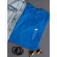 thumbnail image 3 of Those Who Don't Believe In Never Find It Quote Women Royal Blue T-Shirt, Female XX-Large, 3 of 4