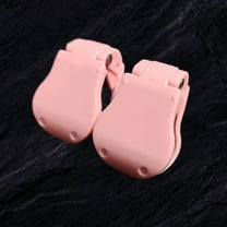 Fishing Rod Holder 2PCS Portable Rod Organizer for Beach & Shore Use, Secure Storage & Tangle-Free Transport with Locking System(Pink),Ccwuwei