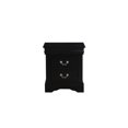 thumbnail image 2 of ACME Louis Philippe III Nightstand in Black, 2 of 3
