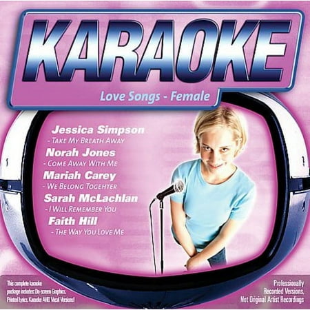 Karaoke - Love Songs-Female - CD