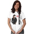 thumbnail image 3 of Michael Jackson Bad Album Cover Plus Size Crewneck Graphic Tee Shirt Brisco Brands 4X, 3 of 6