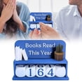 thumbnail image 2 of Desk Decor Books Read This Year Sign 3D Printed Books Read This Year Pratical Bookshelf Decor Modern Reading Counter for Library Decor Teachers Readers Desktop Ornament Desk Decor Figurine Easter Des, 2 of 6