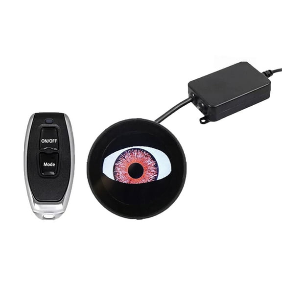 Devil Eyes Car LED Light – 12V RGB Color-Changing Headlight, 24 Lighting Modes, Wireless Phone Control, Waterproof Big Eye Design for Fog Lights & Bumper, Easy Installation