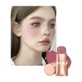 thumbnail image 1 of Lip & Cheek Dual-Purpose Blush Stick, Matte Silky Texture, High Color Payoff & Coverage, Portable Rotating Design, Gentle & Non-Irritating, 1 of 8