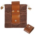 thumbnail image 1 of Foraging Pouch Drawstring Collapsible Small Outdoor Foraging Bag Hunting Pouch, 1 of 10
