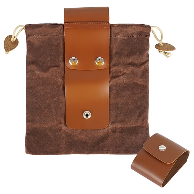 Foraging Pouch Drawstring Collapsible Small Outdoor Foraging Bag Hunting Pouch