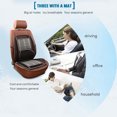 thumbnail image 3 of Car Seat Back Cushion Breathable Lumbar Support Cushion, 3 of 7
