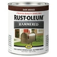 thumbnail image 2 of 2 Pack, Dark Bronze, Rust-Oleum Stops Rust Hammered Paint- Quart, 2 of 5