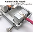 thumbnail image 3 of Pince de Soudure en Aluminium Robuste avec Mâchoire Résistante à la Température, Support de Fil à Souder Réglable pour Montage PCB, Outil de Réparation Électronique pour Assemblage DIY (2 Pcs), 3 of 8