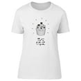 thumbnail image 1 of All U Need Is Love & Cupcake Tee Women's -Image by Shutterstock, 1 of 1