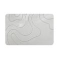 thumbnail image 4 of Diatomaceous Earth Bath Mat Non Slip for Shower Fast Drying Bathroom Floor Mat Light Grey 15.75X23.62 Inch 1 Count for Home Bathroom Entrance, 4 of 8