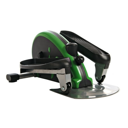 UPC: 0022643516021 | Stamina InMotion E-1000 Mini Elliptical Trainer Adjustable Tension Resistance 250 lb. Weight Limit Green