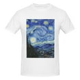 thumbnail image 4 of Bingfone The Starry Night Men'S Loose Fit Short-Sleeve Pocket T-Shirt, 4 of 7