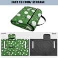 thumbnail image 4 of SEANATIVE Universal Golf Cart Seat Covers Breathable Club Car Towel Blanket Accessories for 2 Person Seats, for EZGO, Yamaha, Club Car, Green Golf Ball Print, 4 of 7