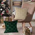 thumbnail image 3 of Lanpn Christmas 50x50 Throw Pillow Covers Set of 2, Winter Star Chrismas Tree Throw Pillow Cases Soft Plush Faux Fur Wool 20 x 20 Winter Cushion Cover, 3 of 4