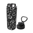 thumbnail image 2 of Pofeuu Snake Print 18oz Sports Insulated Kettle Stainless Steel Vacuum Water Bottle Leakproof Sport Flask, 2 of 7