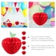 thumbnail image 3 of KAKOWELY 6 piezas de centro de mesa con forma de panal de manzana, decoraciones escolares, guirnalda de panal de manzana, 3 of 5