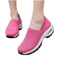 thumbnail image 1 of Zapatos de mujer Deportes Transpirables Mujeres Flying Woven Shoes Walking Casual Sneakers Wmkox8yii shalkjhdk3034, 1 of 1