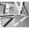 thumbnail image 7 of FreeLung 59inch Clothes Drying Rack for Laundry Free Installed Folding Hanger Rack Stainless Steel, 7 of 7
