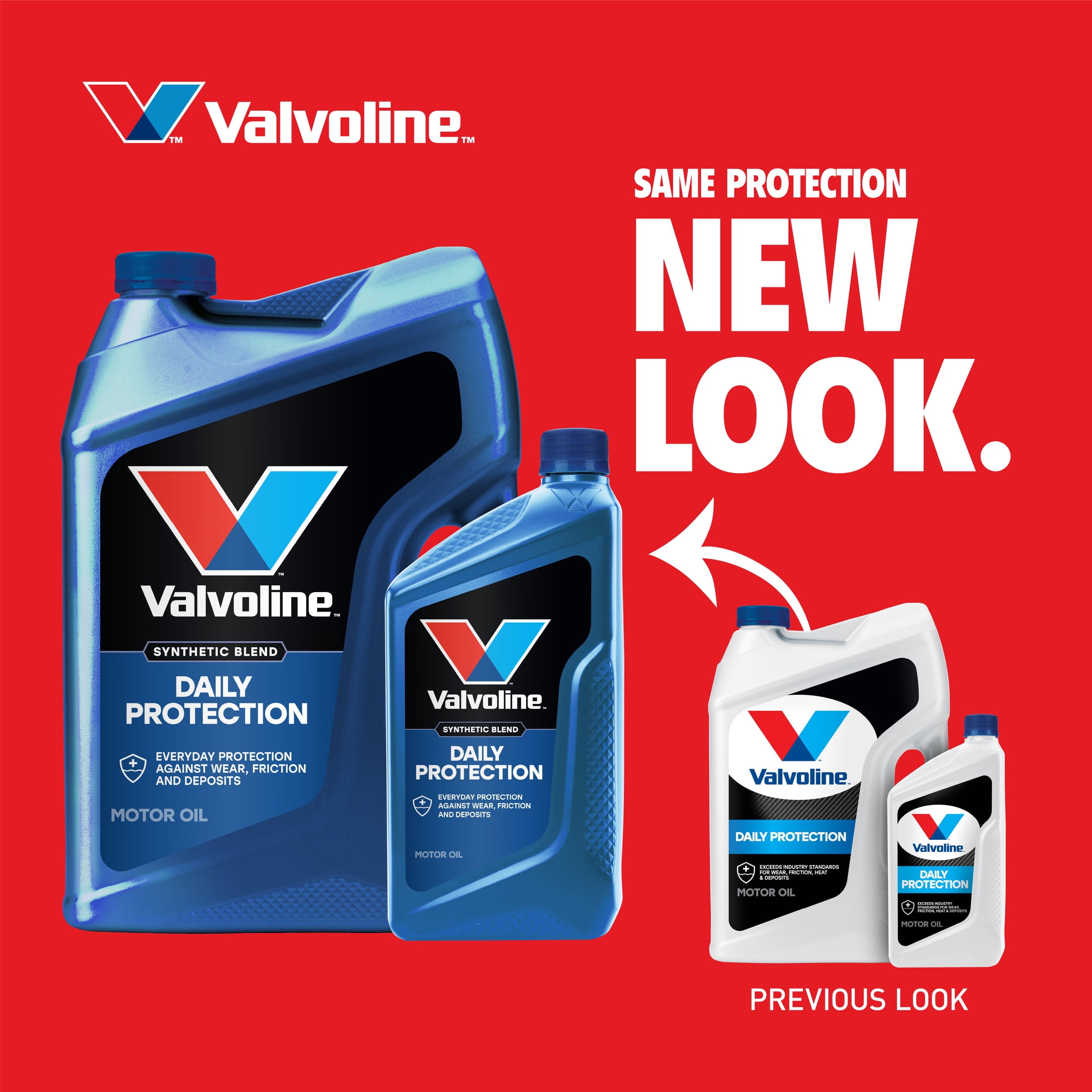 Valvoline Daily Protection 5W-20 Synthetic Blend Motor Oil 5 Quart